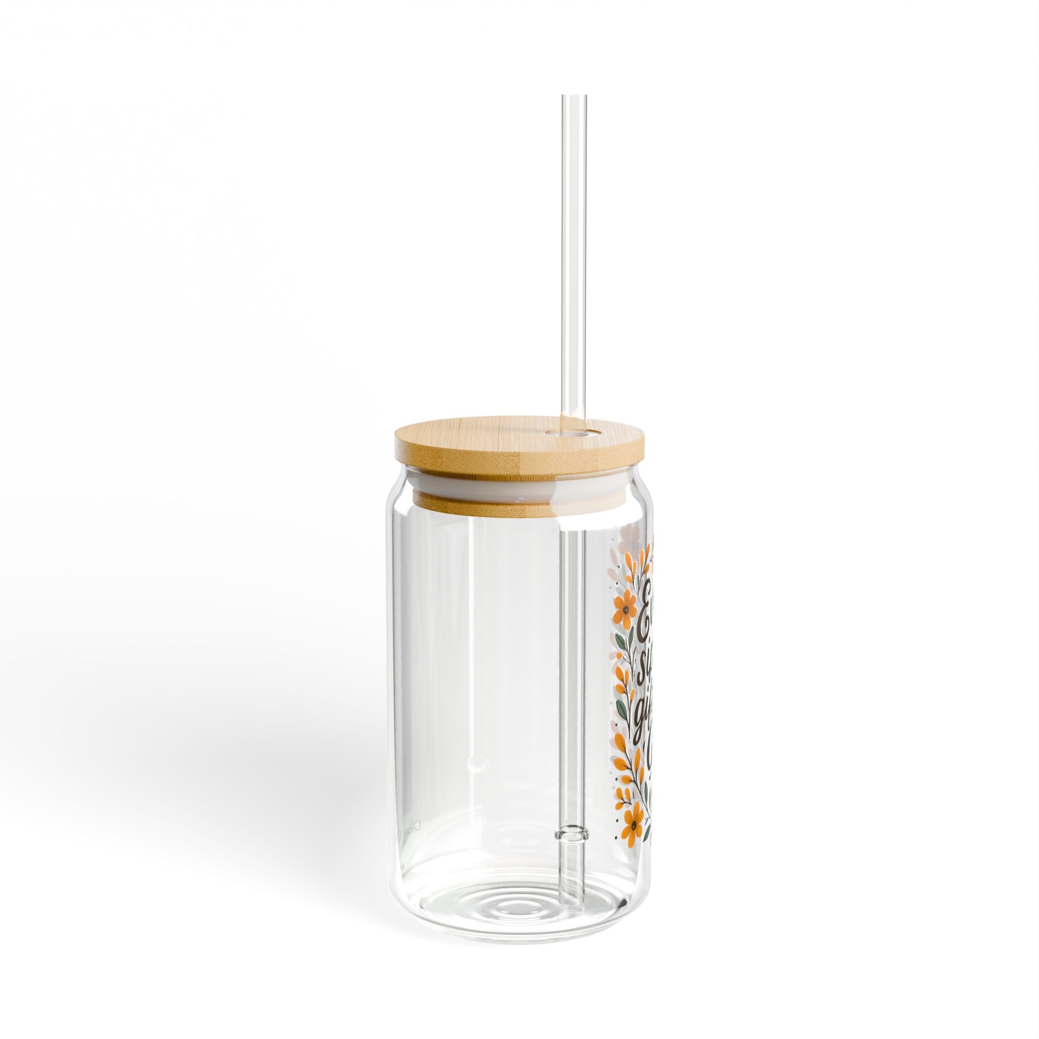Every sip is a gift from God. | Sipper Glass, 16oz