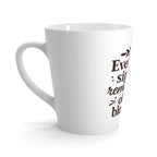 Every sip reminds me of His blessings. | Latte Mug