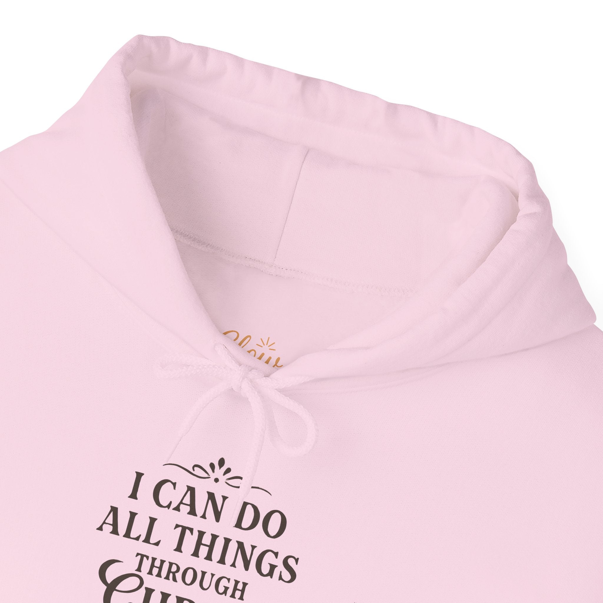 I can do all things through Christ who strengthens me. — Philippians 4:13 | Hoodie