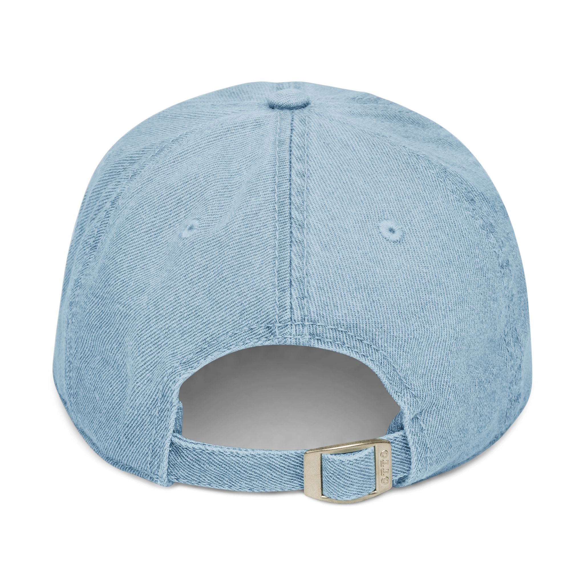 Amor y Paz (Love & Peace) | Embroidered Denim Hat
