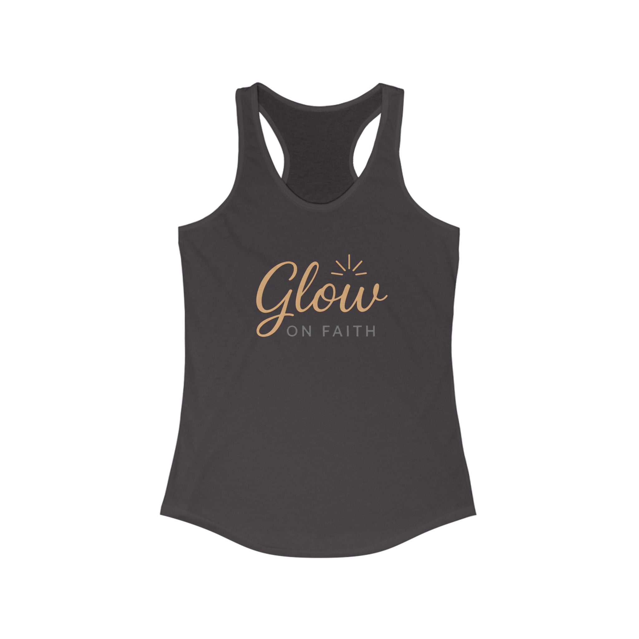 Glow On Faith | Women's Racerback Tank