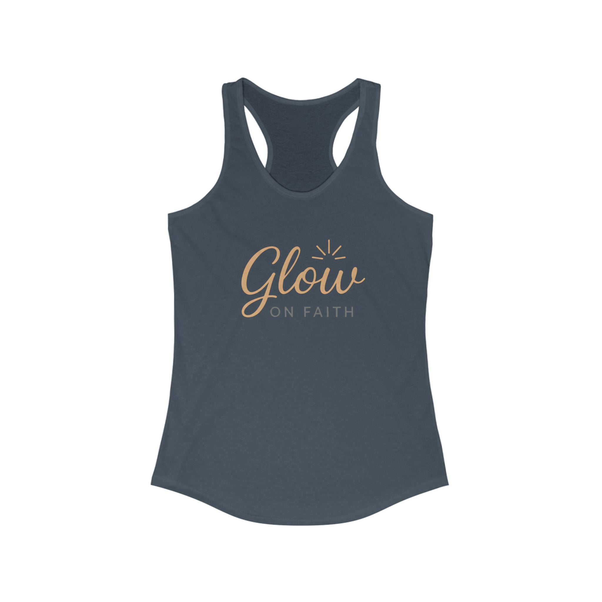 Glow On Faith | Women's Racerback Tank