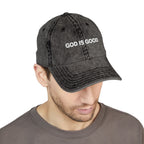 God is Good | Vintage Embroidered Hat