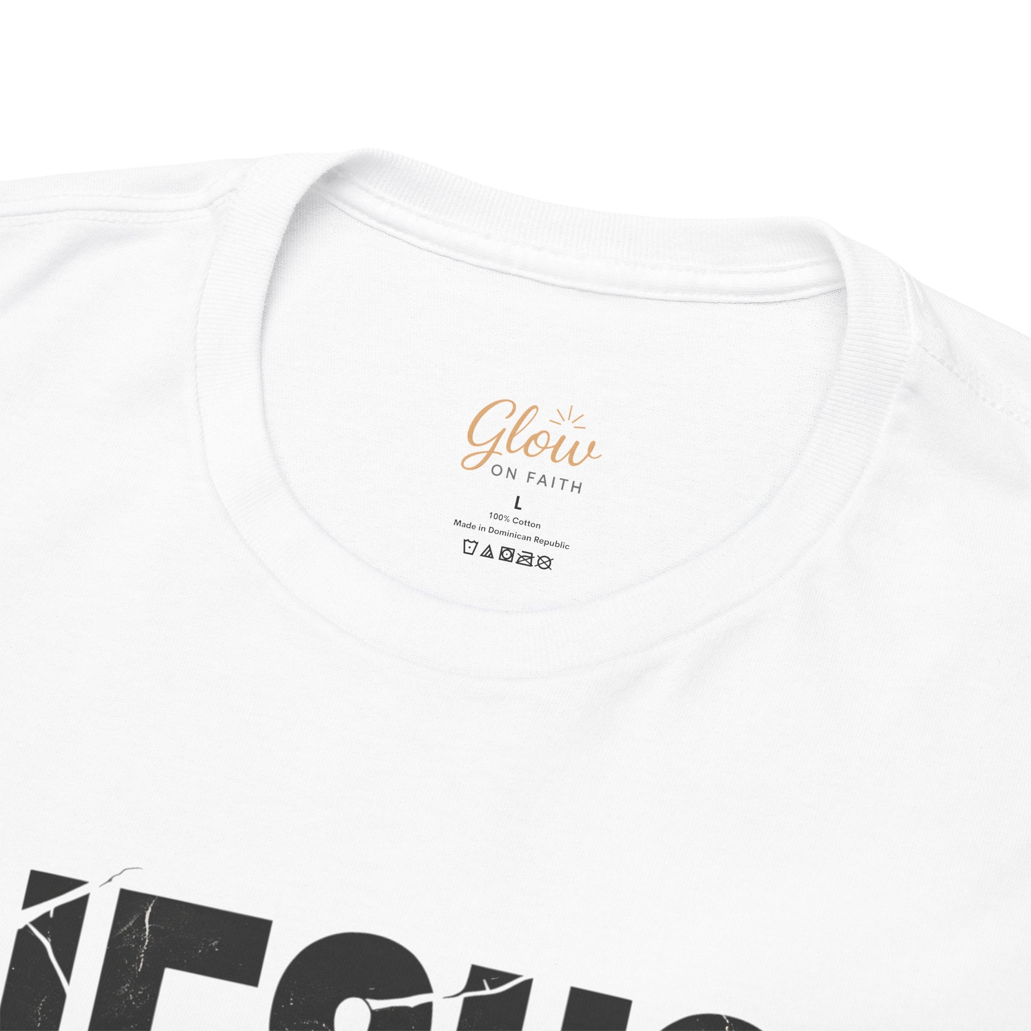 Jesus Never Fails | Unisex Heavy Cotton Tee