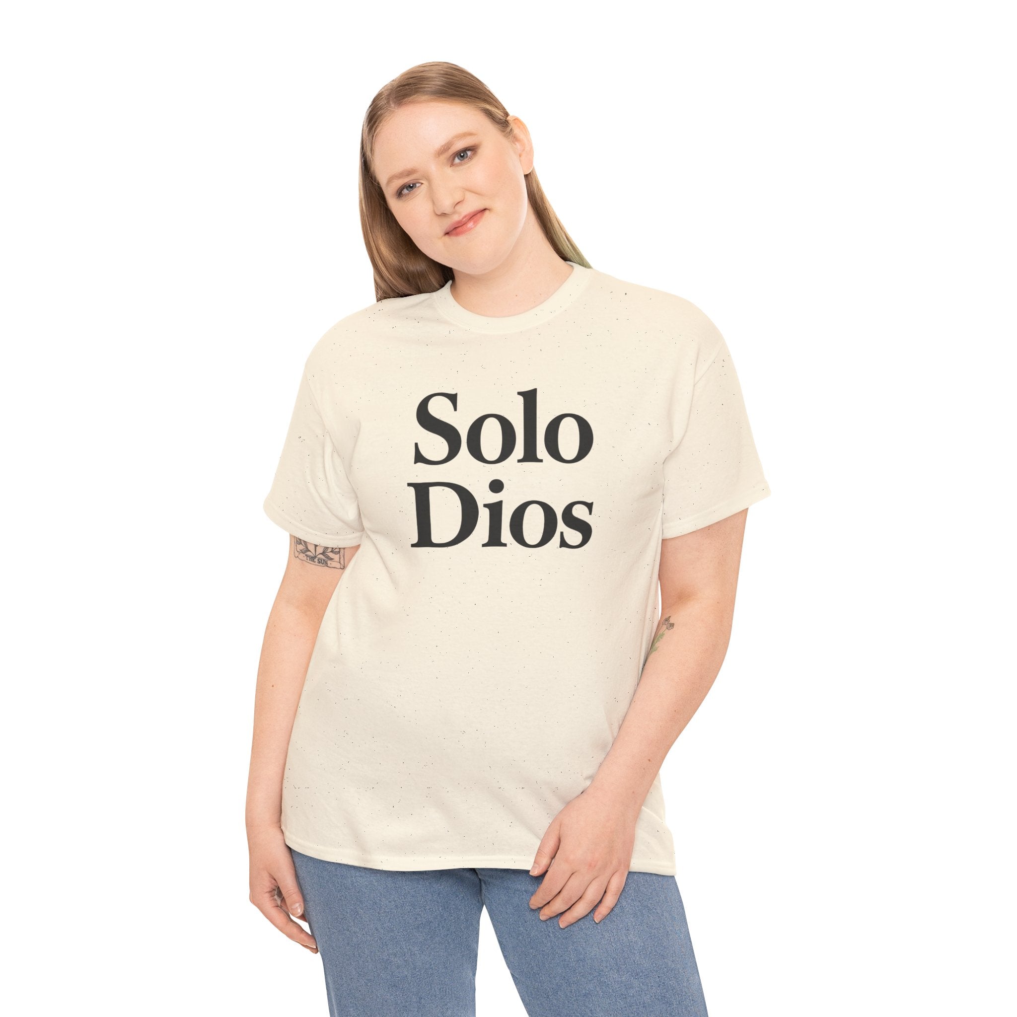 Solo Dios (Only God) | Unisex Cotton Tee