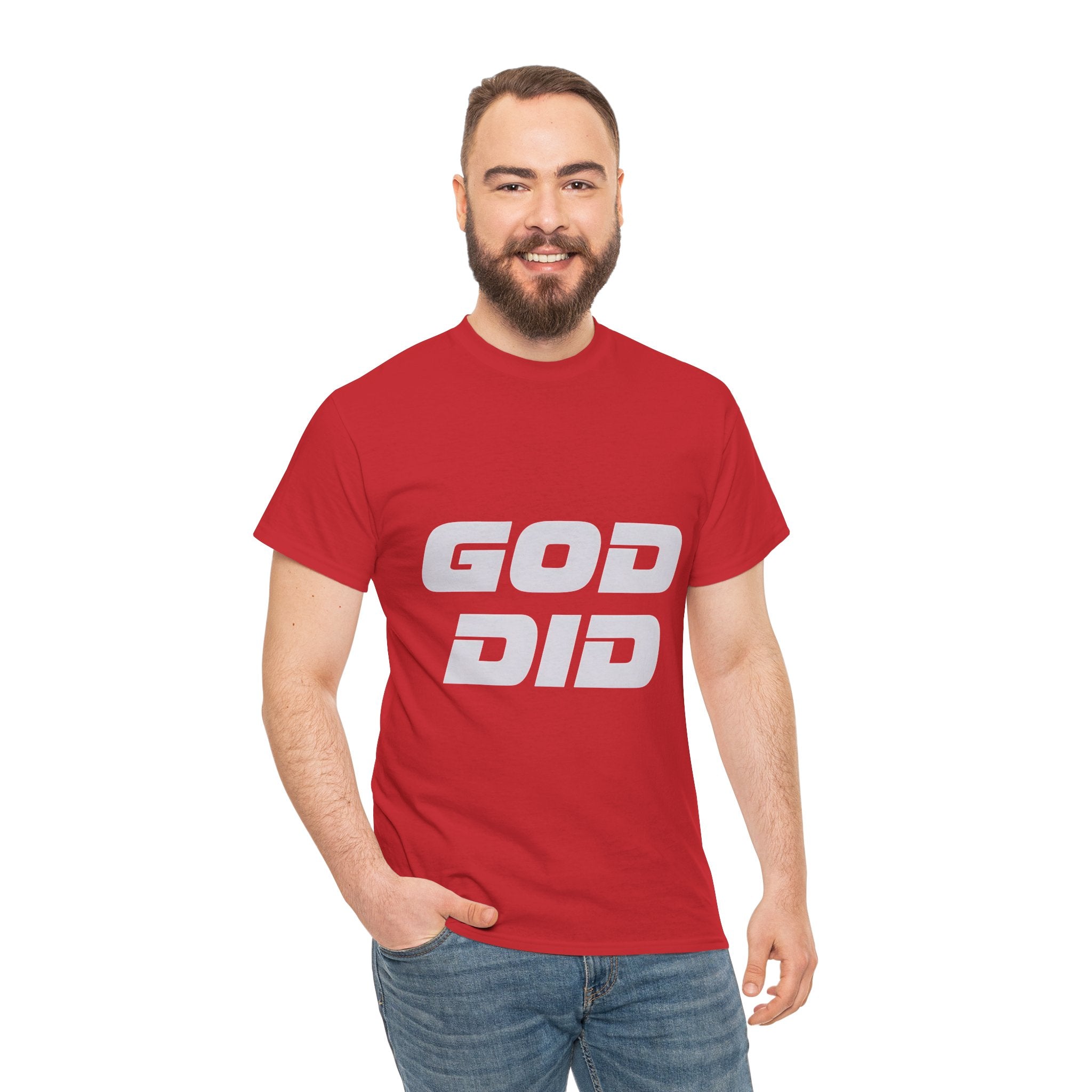 God Did | Unisex Heavy Cotton Tee