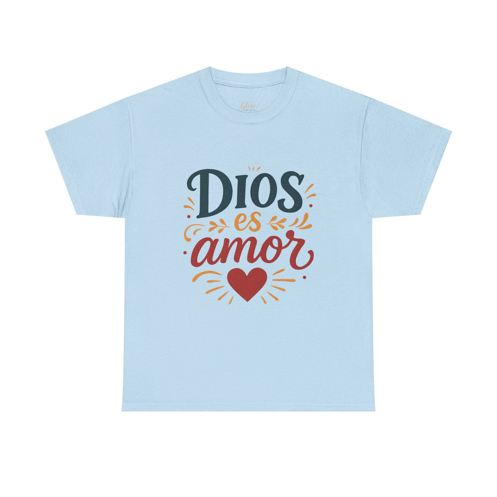 Dios es amor/God is Love | Unisex Heavy Cotton Tee