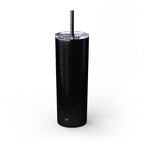 God’s love never fails. — 1 Corinthians 13:8 | Skinny Tumbler with Straw