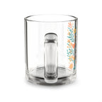 Glow with His love, shine with His light. | Glass Mug 10oz