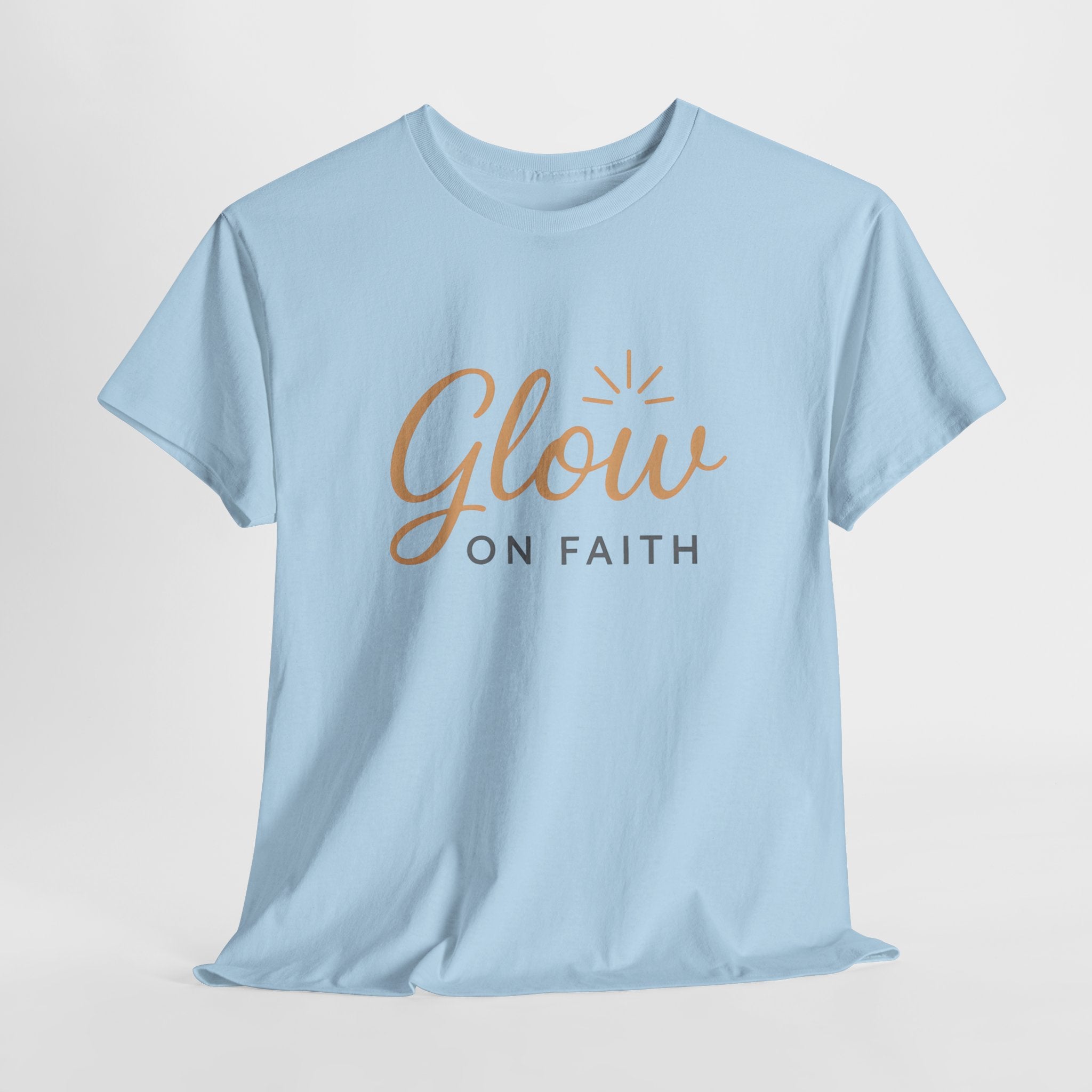 Glow on Faith | Unisex Heavy Cotton Tee
