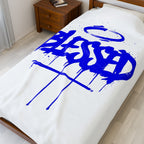 Blessed | Cozy Velveteen Plush Blanket