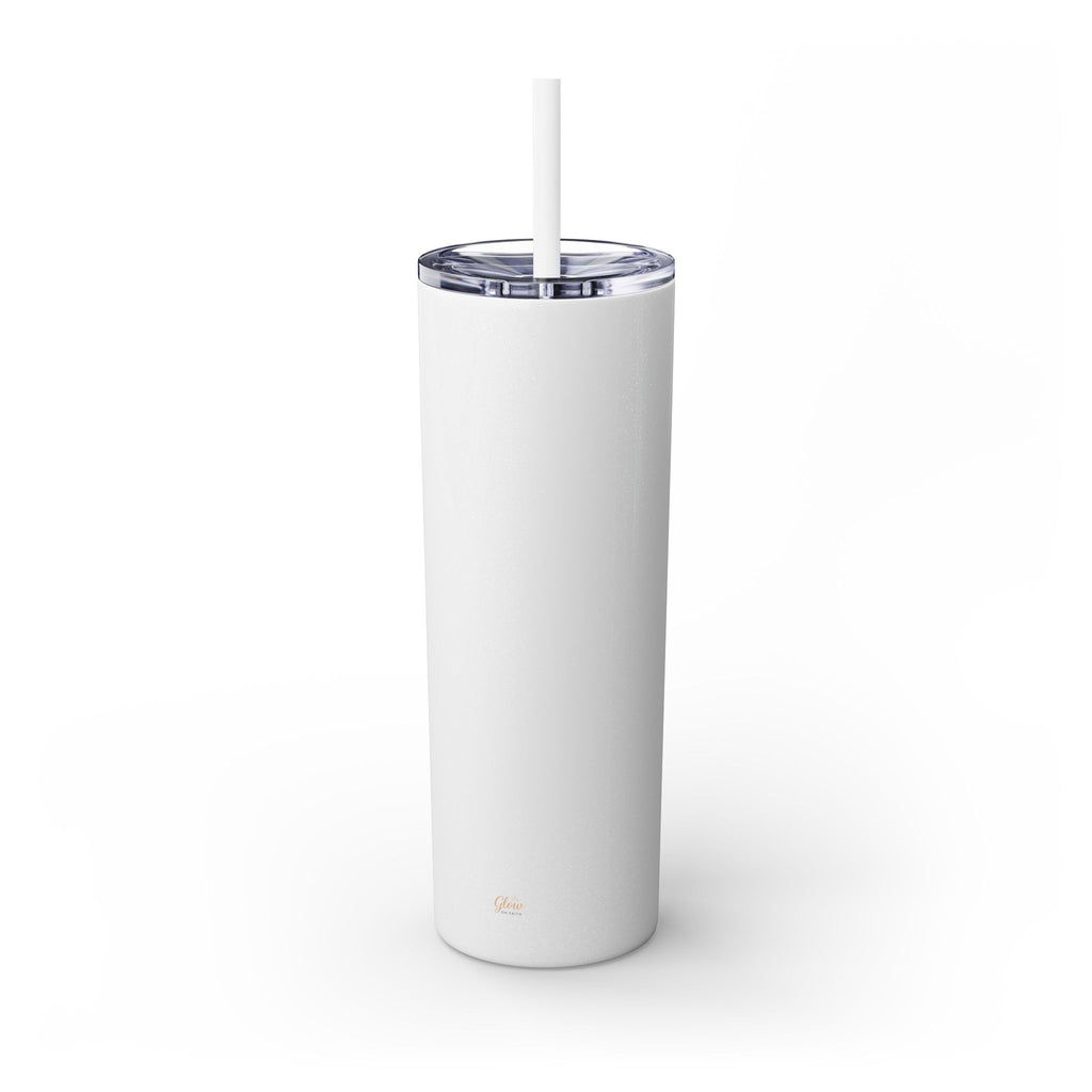 God is Good | Skinny Tumbler with Straw, 20oz