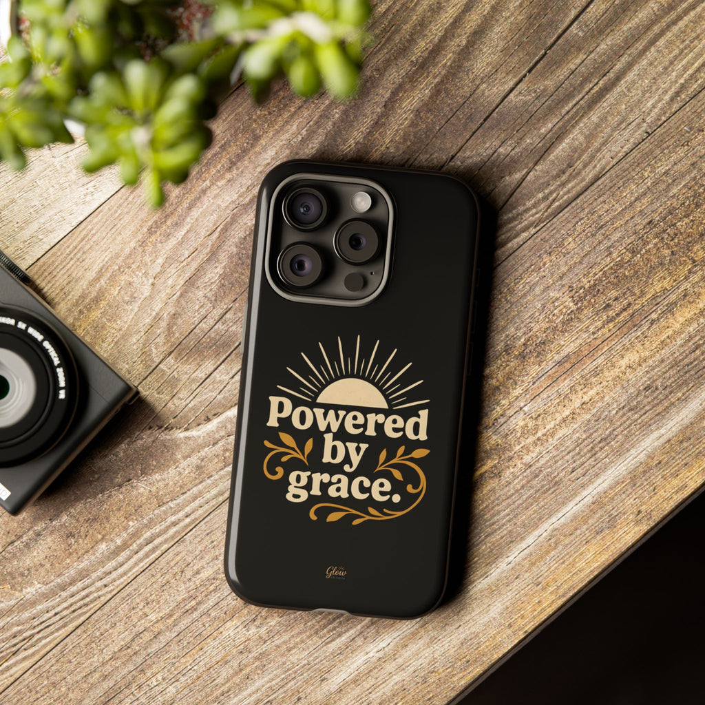 Powered by Grace | Phone Case