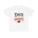 Dios es amor/God is Love | Unisex Heavy Cotton Tee
