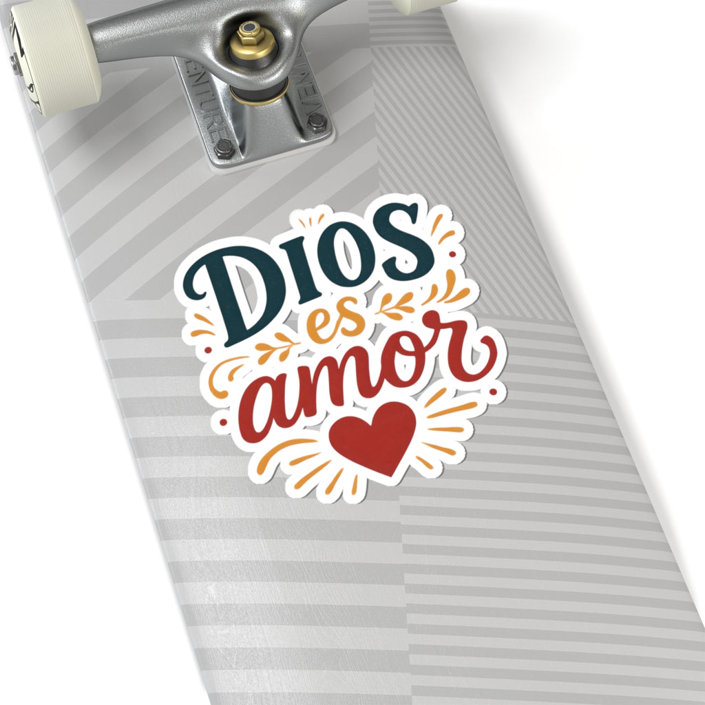 Dios es amor | Kiss-Cut Stickers