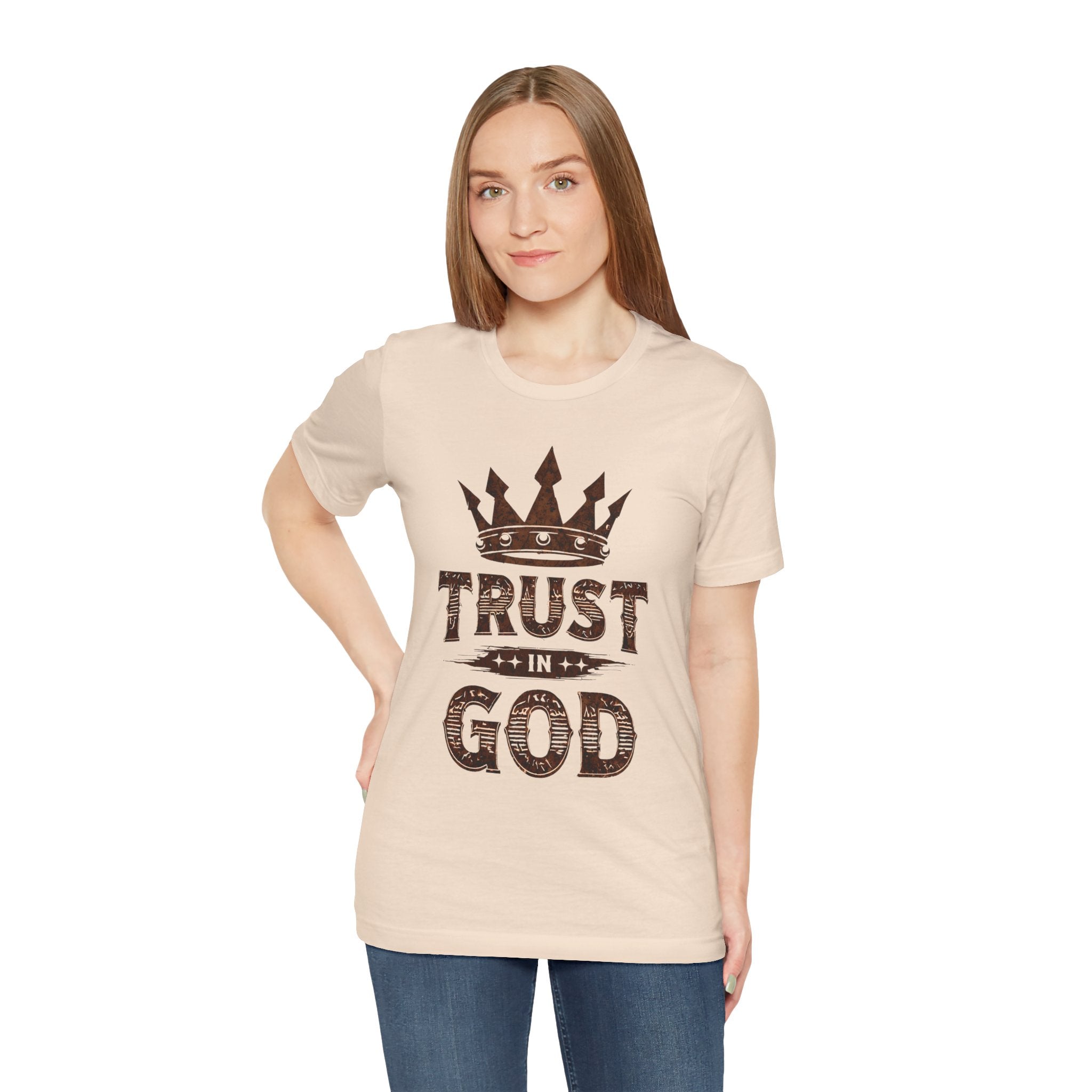 Trust in God | Unisex Jersey Short Sleeve Tee