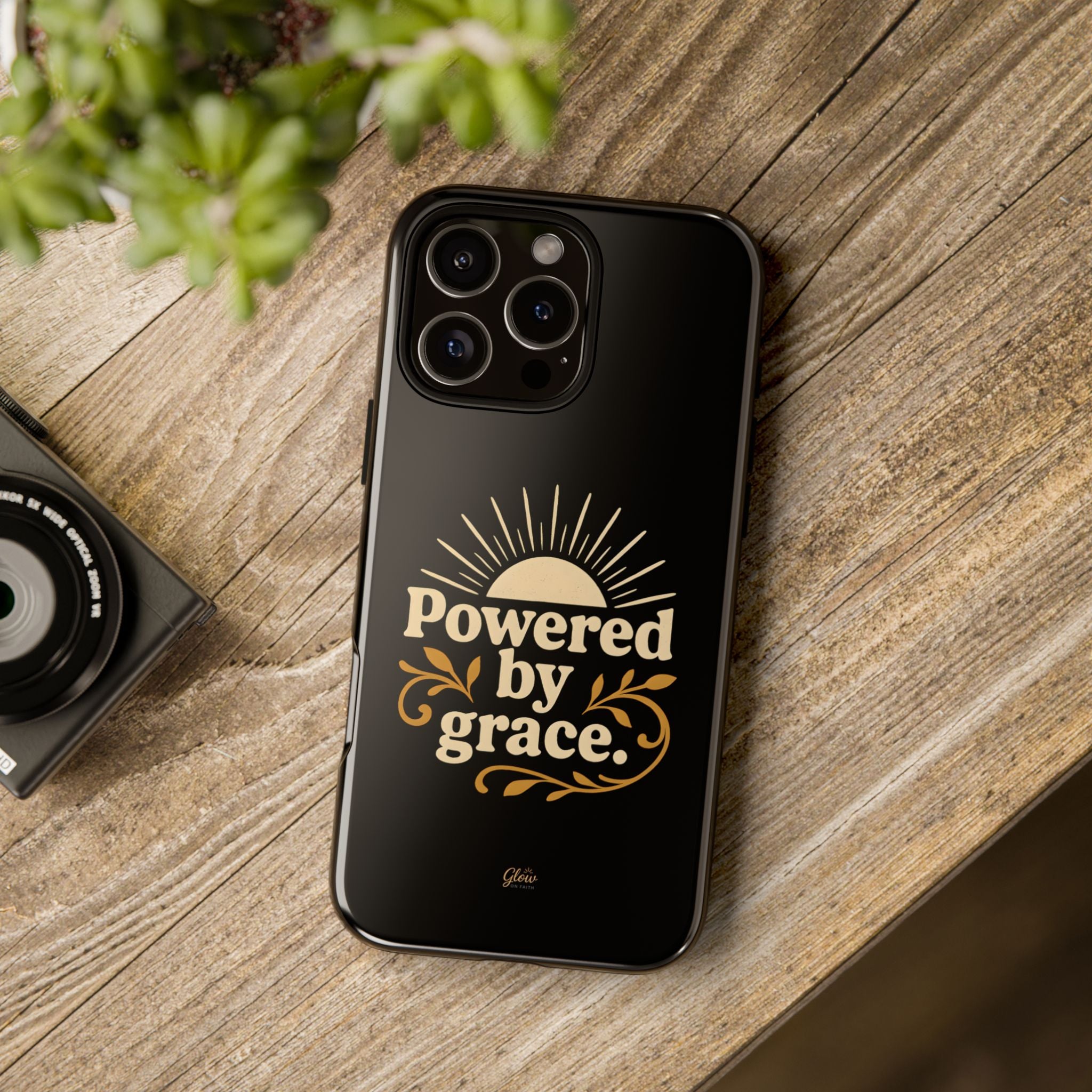 Powered by Grace | Phone Case