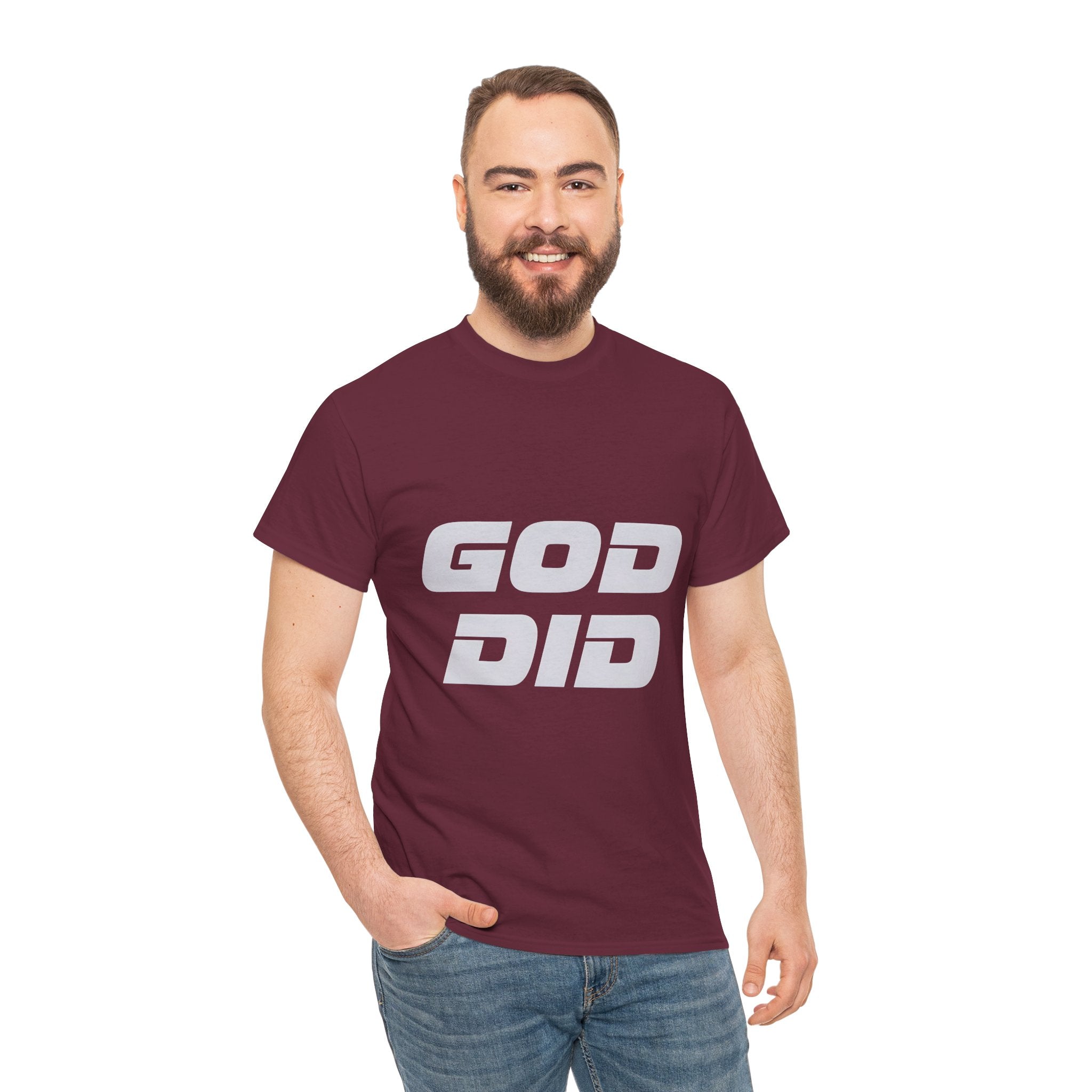 God Did | Unisex Heavy Cotton Tee