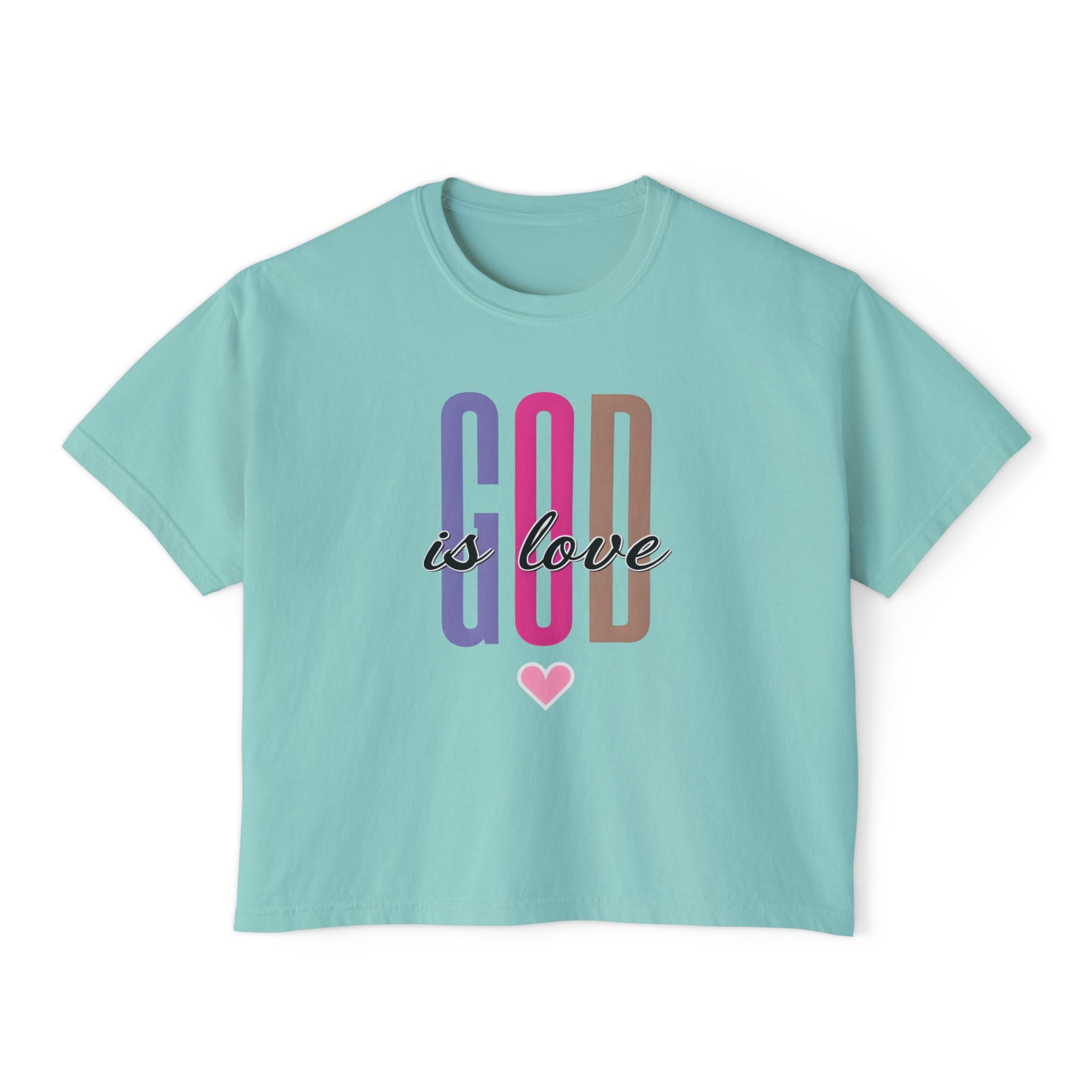 God is Love | Women's Boxy Tee