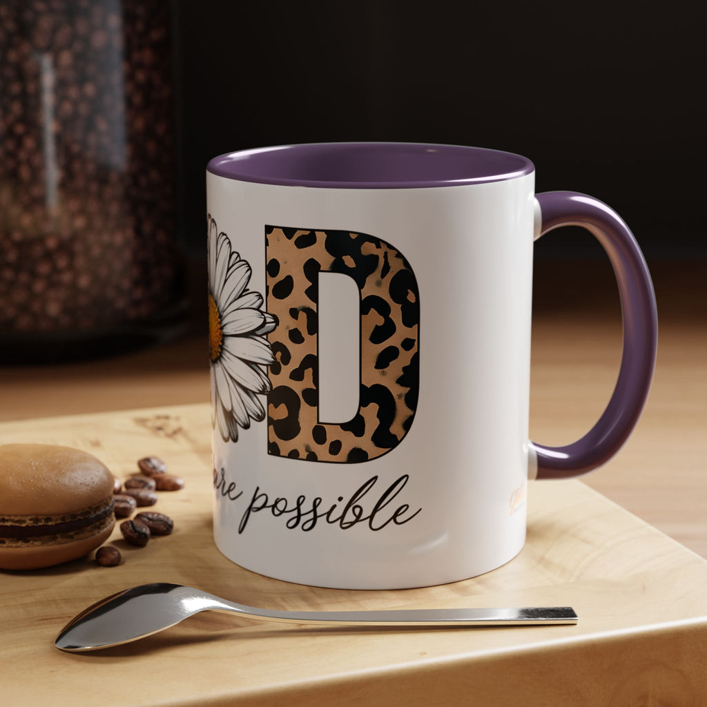 God all things are possible | Coffee Mug