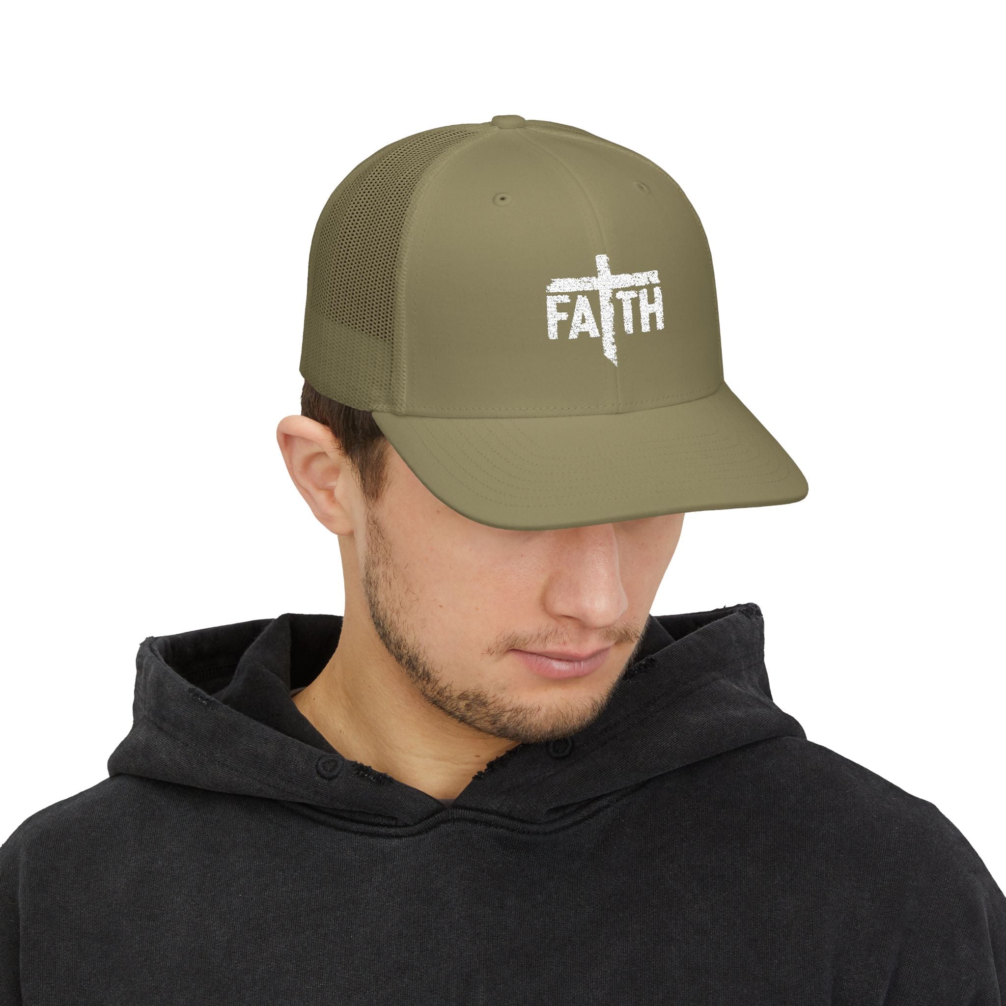 Faith Snapback Trucker Cap