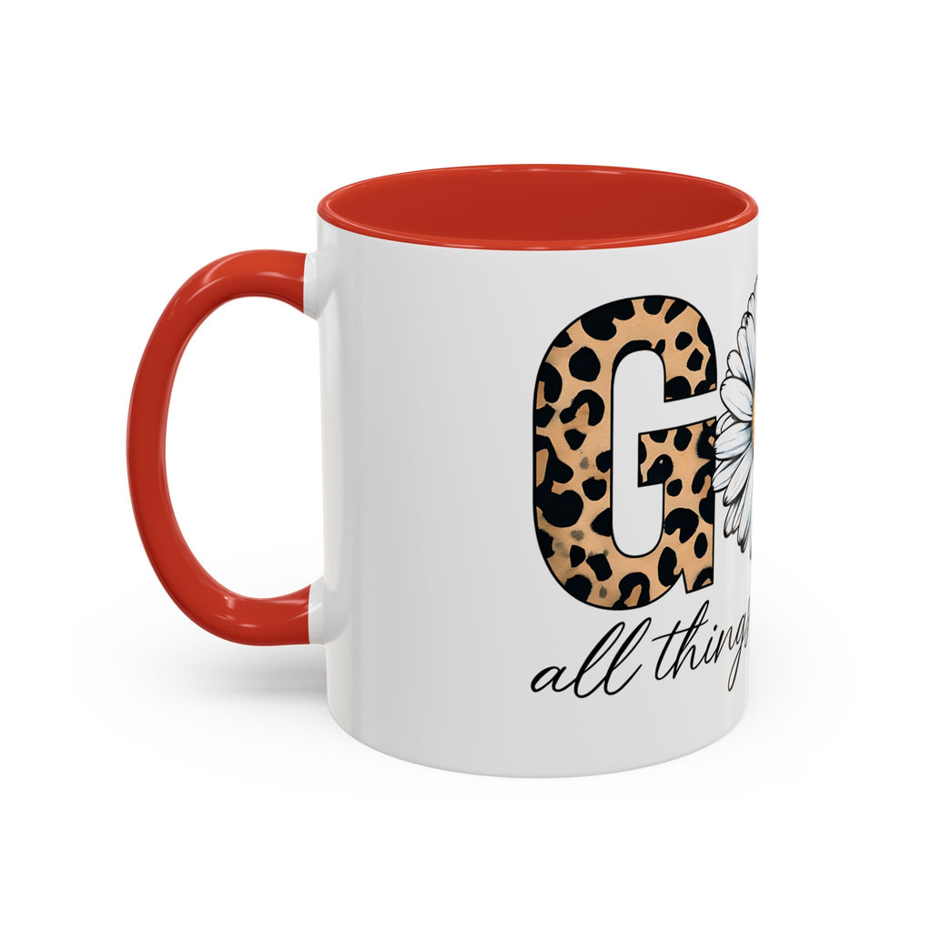 God all things are possible | Coffee Mug